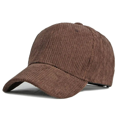 Spring Autumn Corduroy Baseball Cap