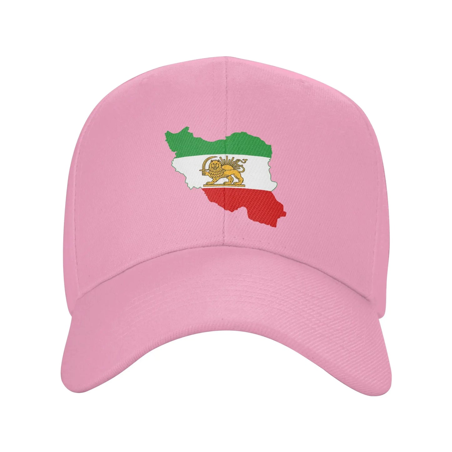 Flag Map Of Iran Iranian Flag Baseball Cap