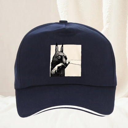 Funny Creature Bite Hand Baseball Cap