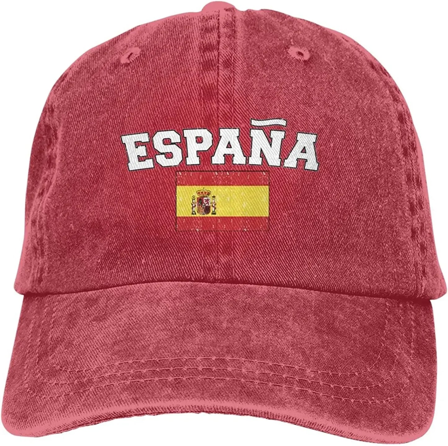 Espana Flag of Spain Spanish Denim Hats Baseball Caps