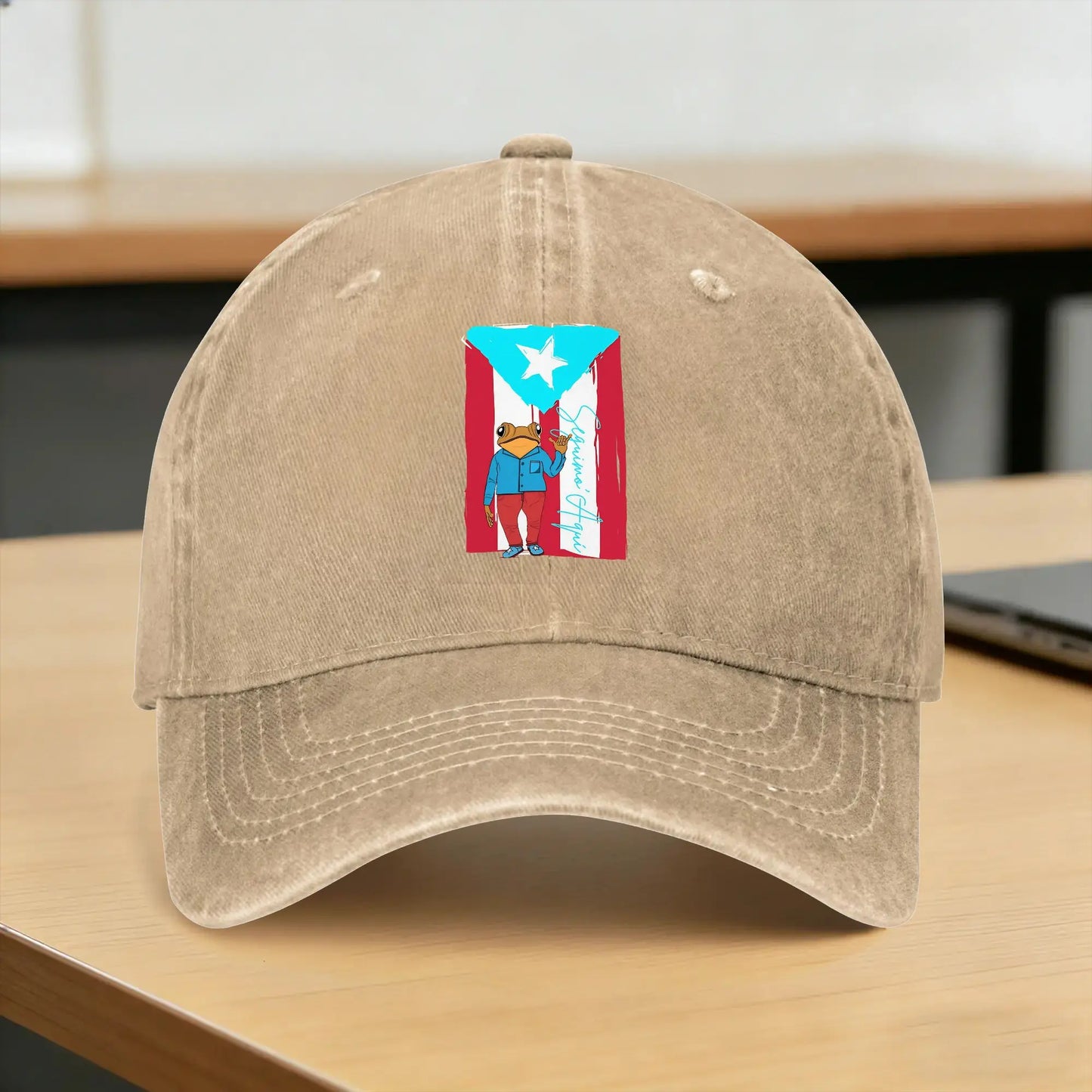 Rapper B-Bad B-Bunny DTMF World Tour Washed Baseball Cap