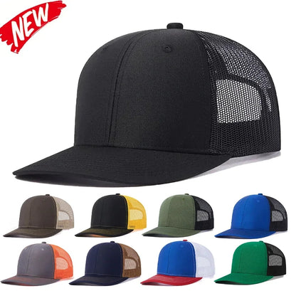 Hot Sale Unisex Snapback Cap for Men Women Slight Curved Brim Style Trucker Hat