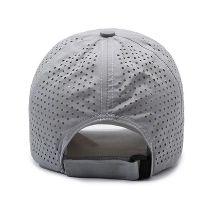 Fashion Solid Baseball Caps for Men breathable Mesh