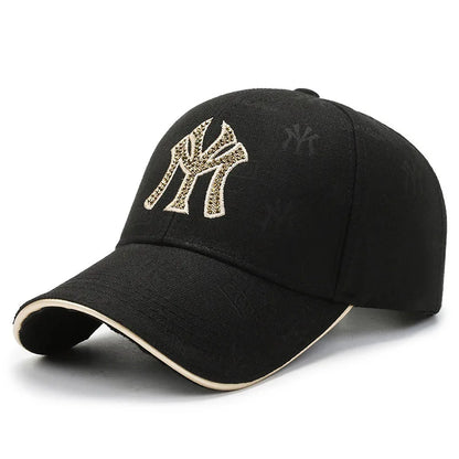 Unisex MY Letter Embroidery Baseball Caps