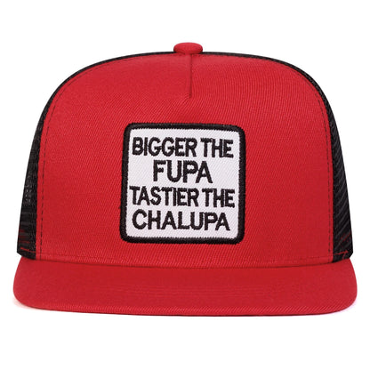 Unisex Chalupa Letter Embroidery Hip hop Net Hats