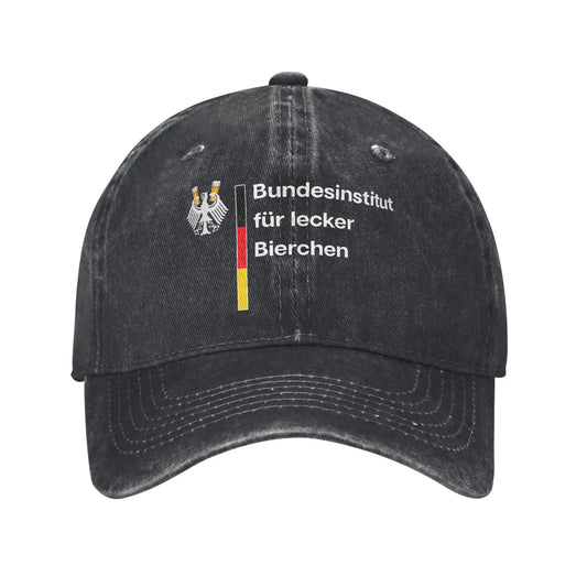 Vintage German-Federal Institute for Delicious Beers Baseball Cap