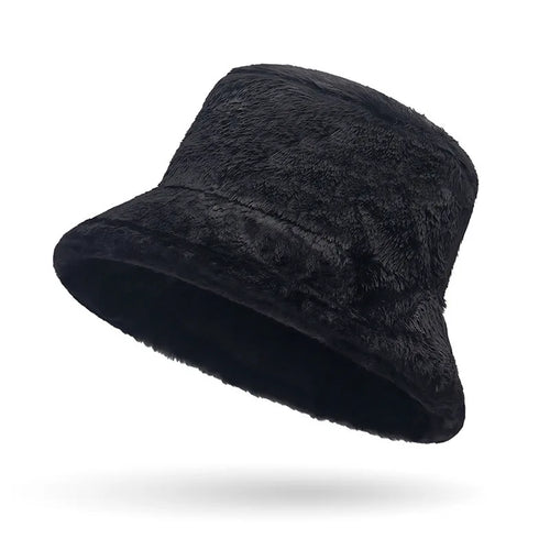 Cozy Faux Fur Bucket Hats