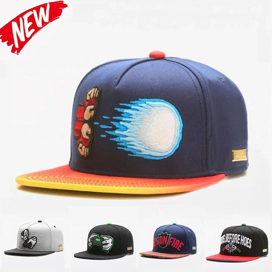Hip-Hop Knight Caps Sport Snapback Sun Trucker Hat Gorras Hombre