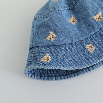 Spring Summer Baby Caps Lovely Bear