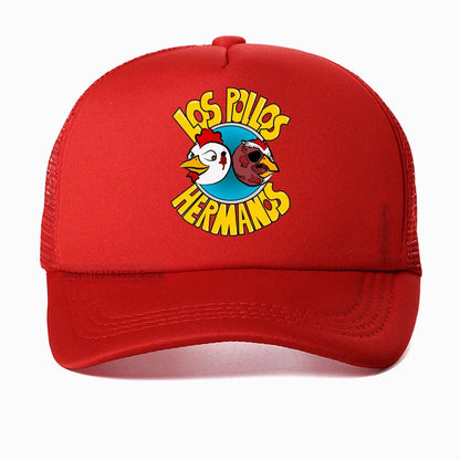 Los Pollos Hermanos Funny Breaking Bad Mesh Baseball Cap