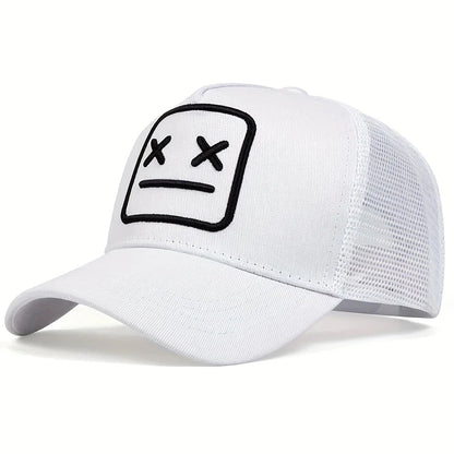 Unisex Xx Embroidery Baseball Net Caps Hip Hop Cap