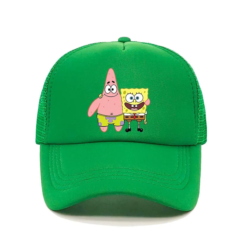Fashion Cute SpongeBobs Print Baseball Cap