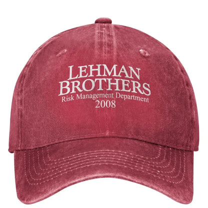 Lehman Brothers Risk Management Baseball Cap