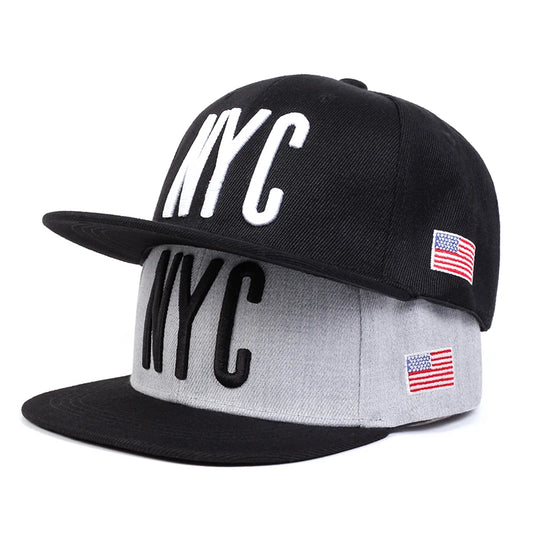 Children Nyc American Flag Embroidery Baseball Caps