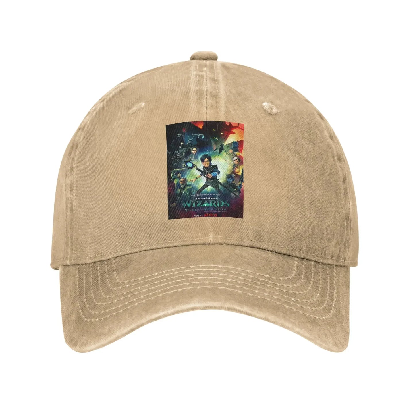 Cartoon TrollHunters Denim Cap Casual Baseball Caps