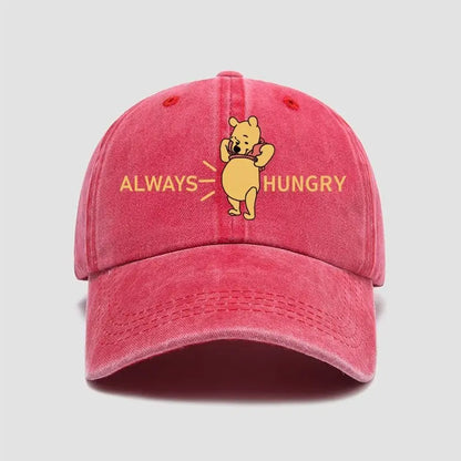 Pooh Bear Casual Hat Cute Anime Figure Winnie Baseball Caps