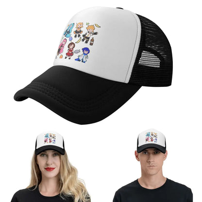 Vocaloid Chibi Chaos! Miku Cap Casual Mesh Baseball Caps