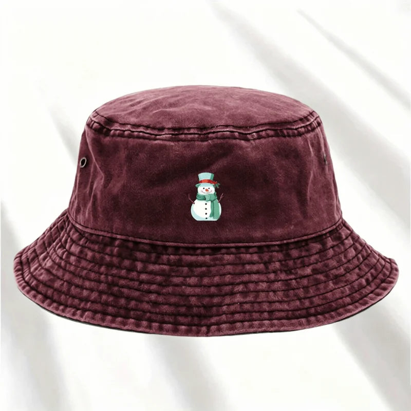 Vintage Minimalist Washed Bucket Hat
