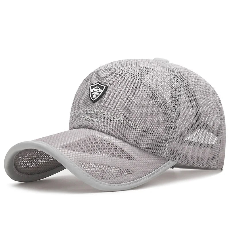 Breathable Baseball Cap For Men & Women Quick-Dry Mesh