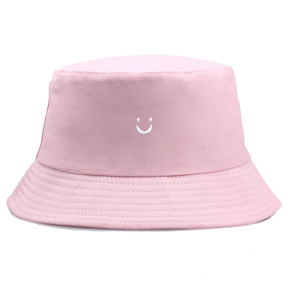 New Embroidered Fisherman Hat Women's Cute