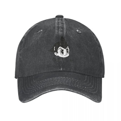 Astro Boy Manga Spring Summer Cap Dad Ponytail Baseball Cap