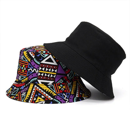 Fashionable Bucket Hats Letter Print Fisherman Hat Summer Sun For Women Me