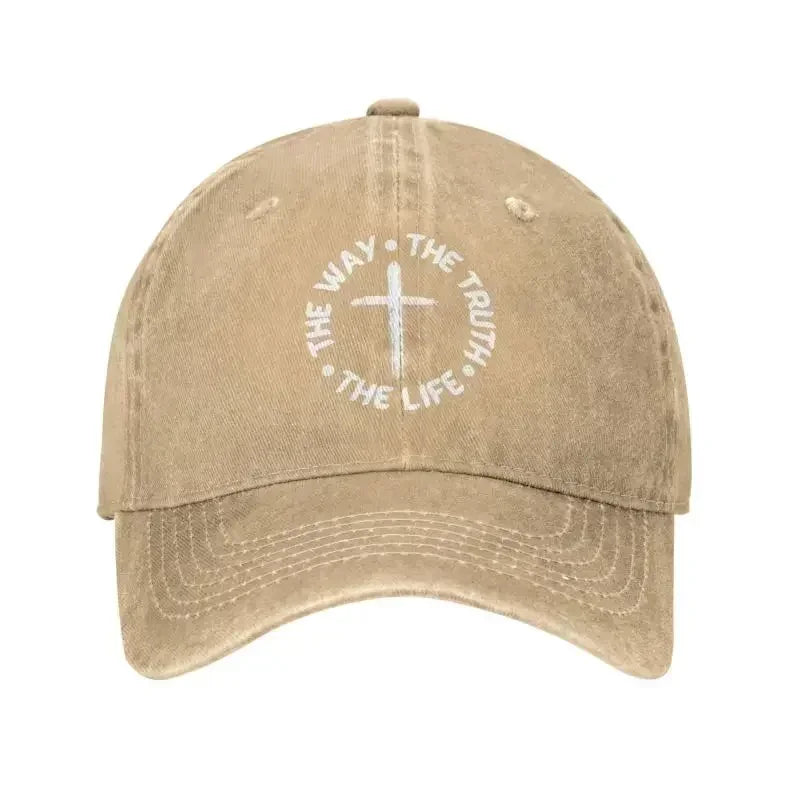 Fashion Cotton The Way Truth Life Christian Baseball Cap
