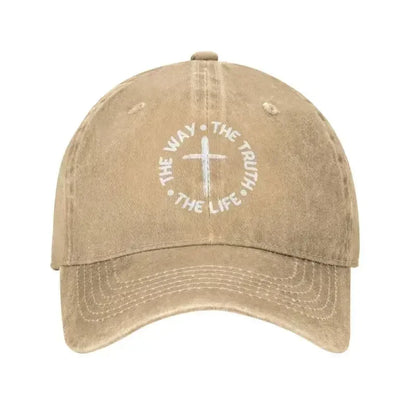 Fashion Cotton The Way Truth Life Christian Baseball Cap