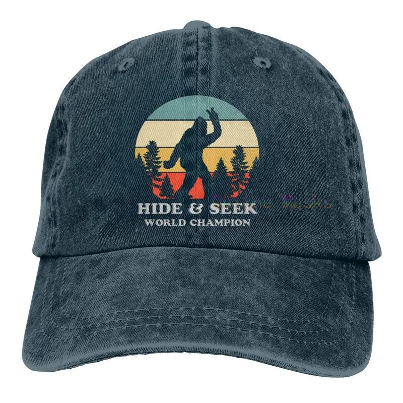 Bigfoot Is Real and He Tried to Eat My Ass Baseball Cap