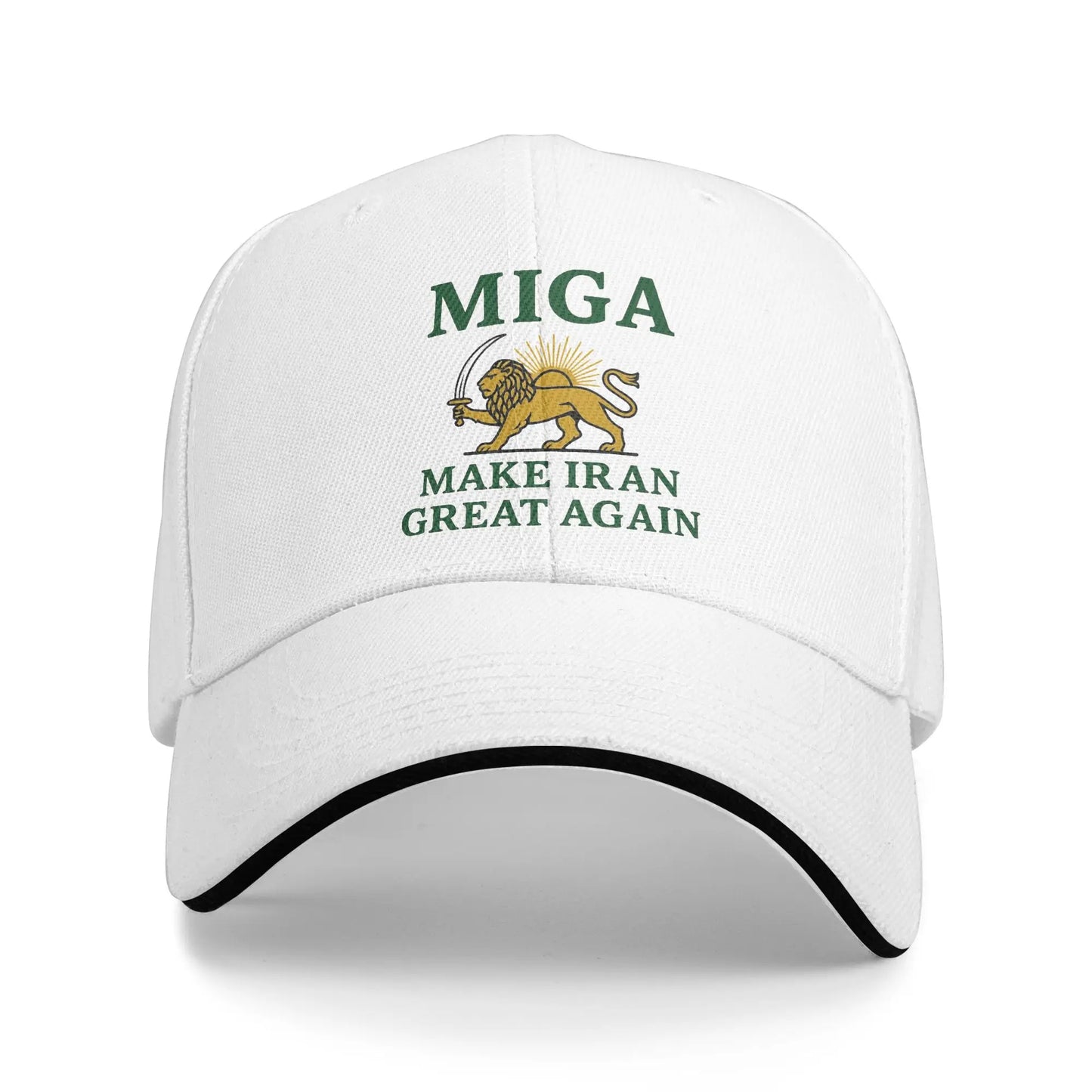 New Make Iran Great Again MIGA Golf Cap Unisex Style Baseball Hat