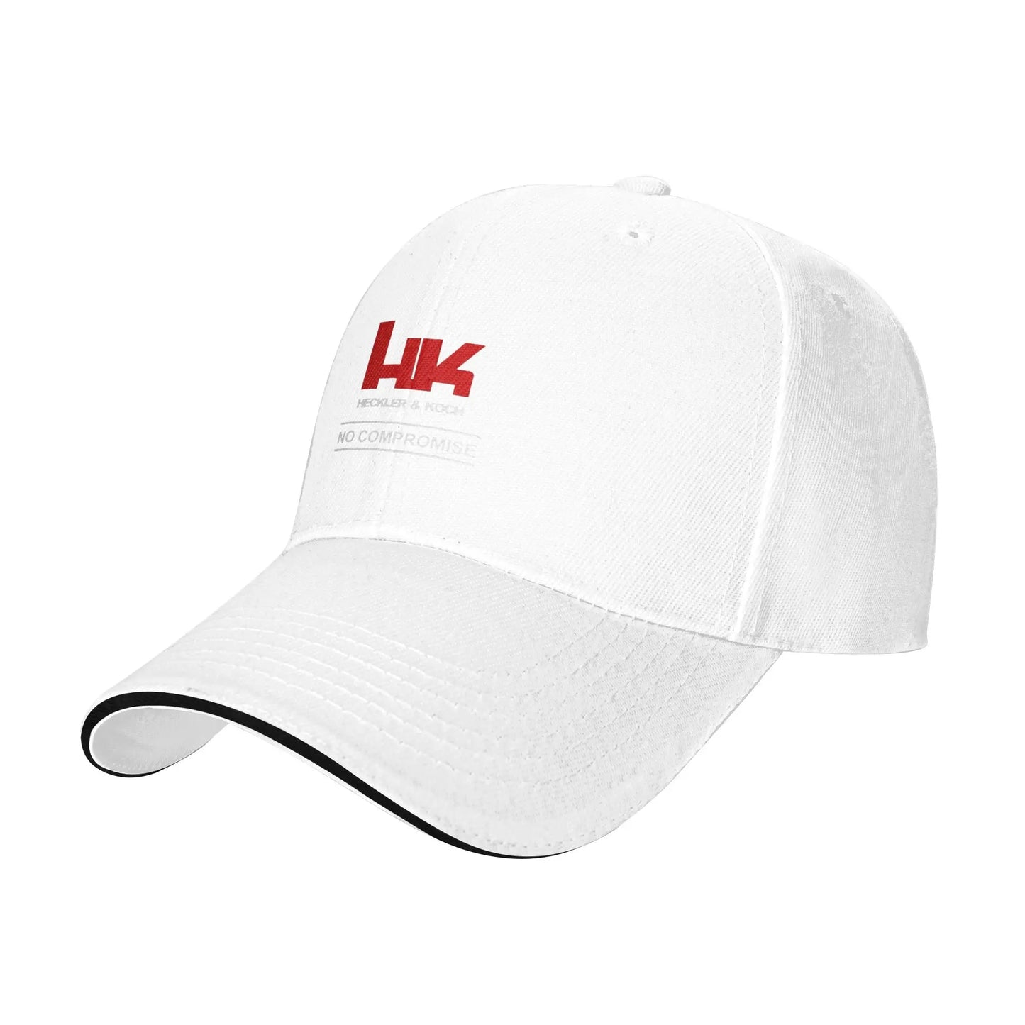 Heckler and Koch Firearms Casual Baseball Cap No Compromise With HK Hats