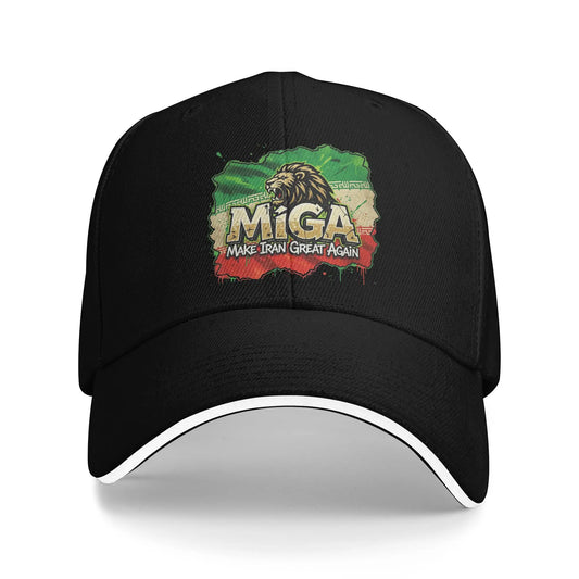 MIGA Make Iran Great Again Casual Baseball Cap