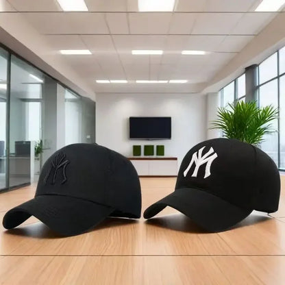 Trendy Embroidered Letter Baseball Cap Korean Fashion For Women Men
