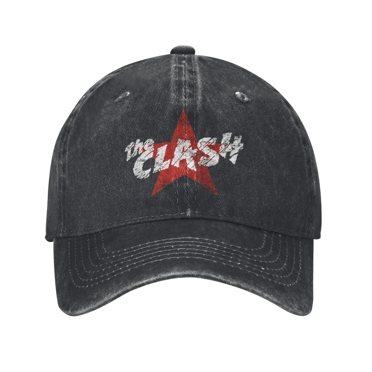The Red Star Clash Unisex Style Baseball Caps
