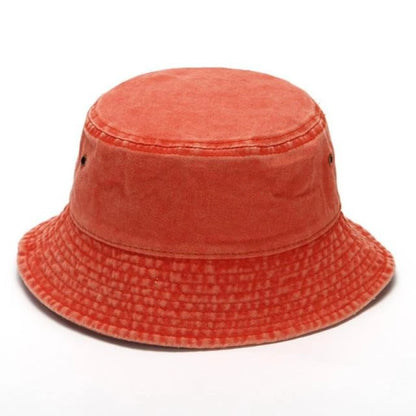 Denim Fisherman Hat Versatile Sunshade Basin Hat Plain Face Small