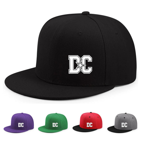 Unisex Letter Print Hip-hop Snapback Cap