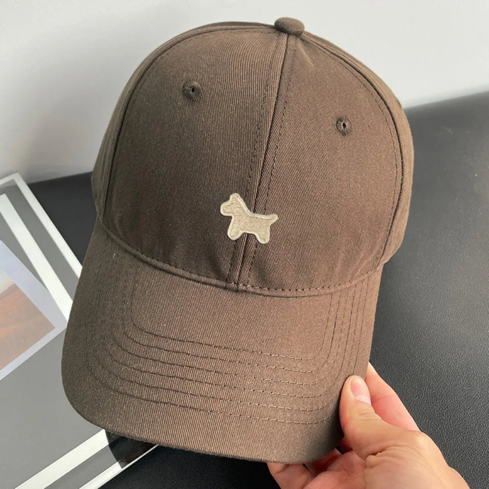 Casual Creative Pony Embroidered Baseball Cap Sunscreen Horse Cartoon