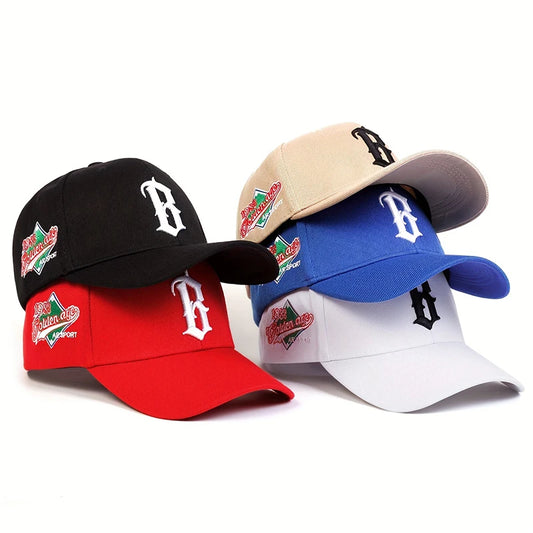 Unisex Letter B Side 1988 Embroidery Baseball Cap