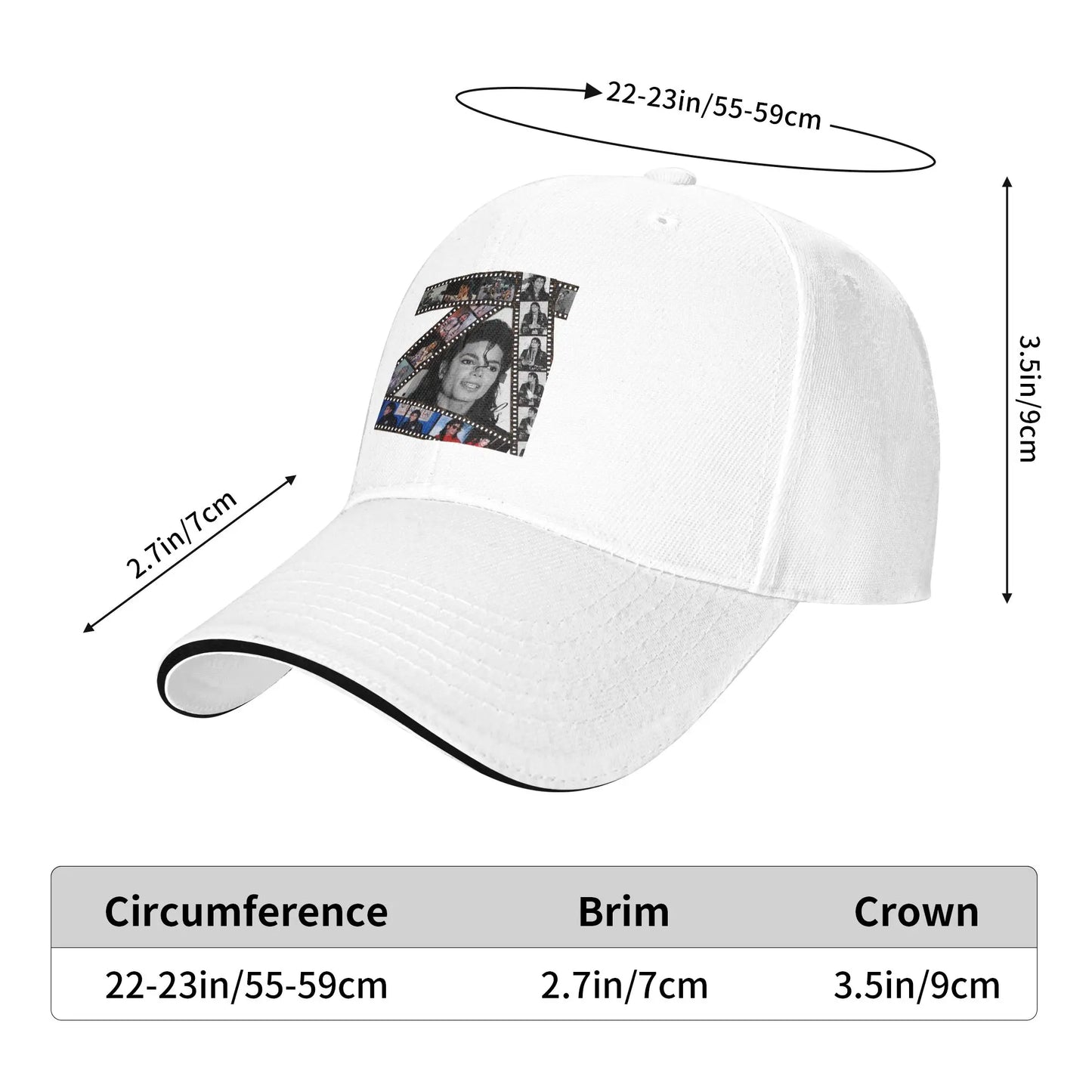 The King Of Pop MJ Baseball Caps