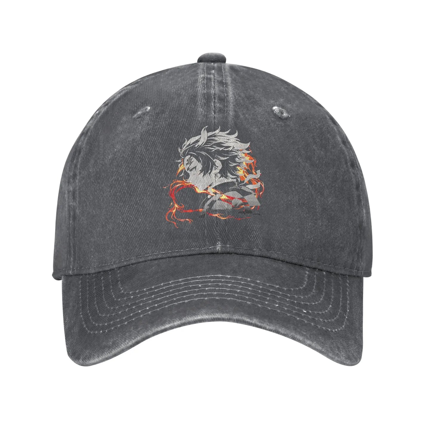 Tanjiro DARK BACKGROUND Demon Slayer Baseball Hat