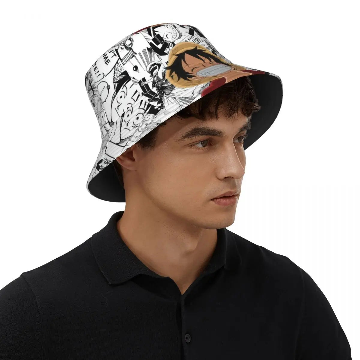 Japan Manga Bucket Hat One Piece Japanese Anime