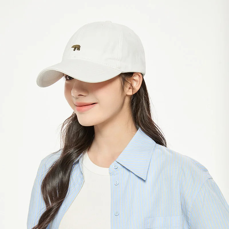 Polar Bear Embroidery Hip Hop Hat Baseball Cap