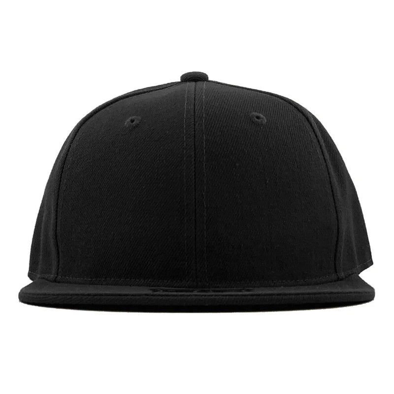 Full Closed Fitted Cap Hat New York Size Plus Large Trucker Men Bill Hip Hop Plain