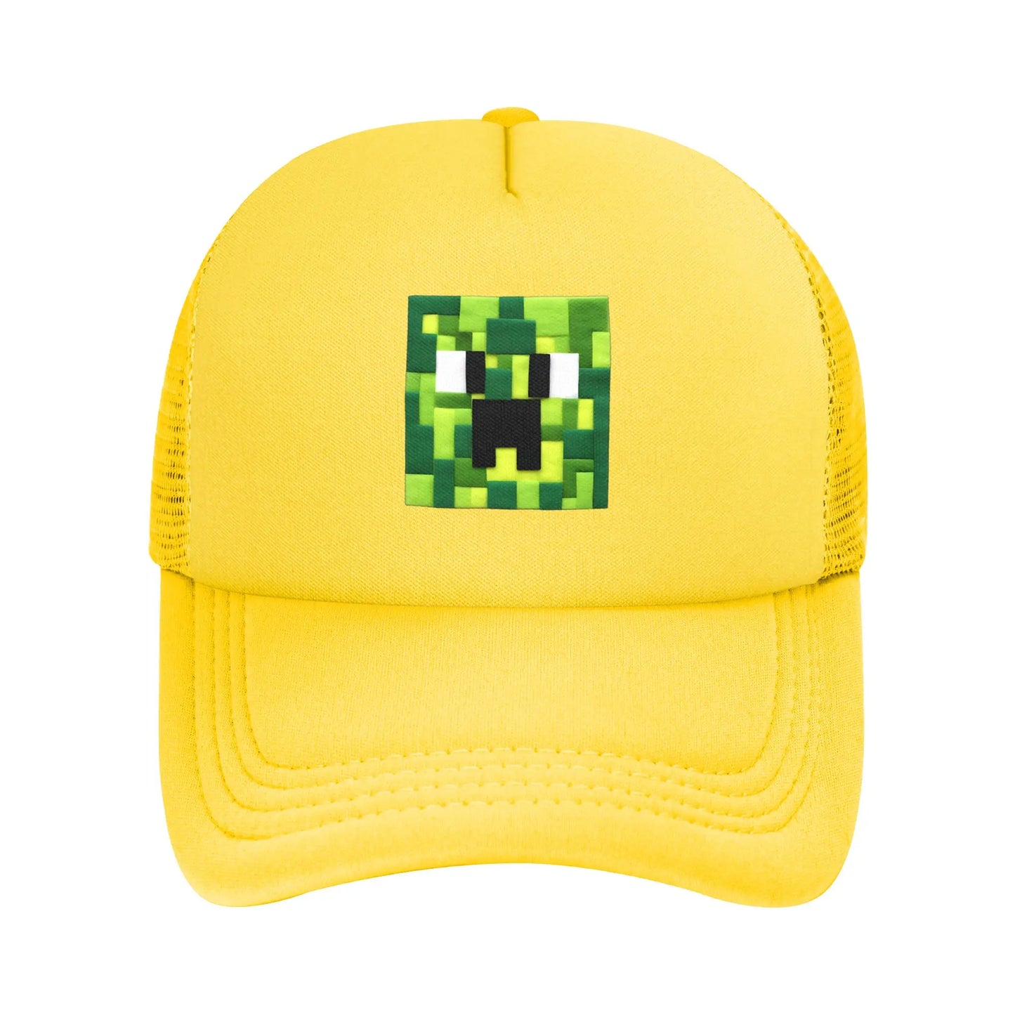 Felt Creepers Mesh Baseball Caps