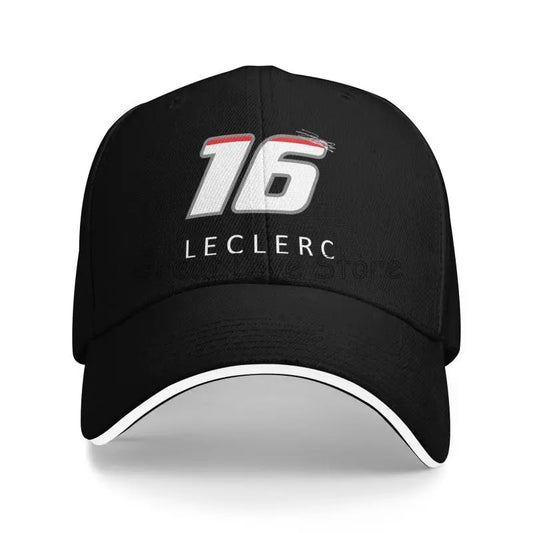 Charles Leclerc Graphic Print Baseball Cap
