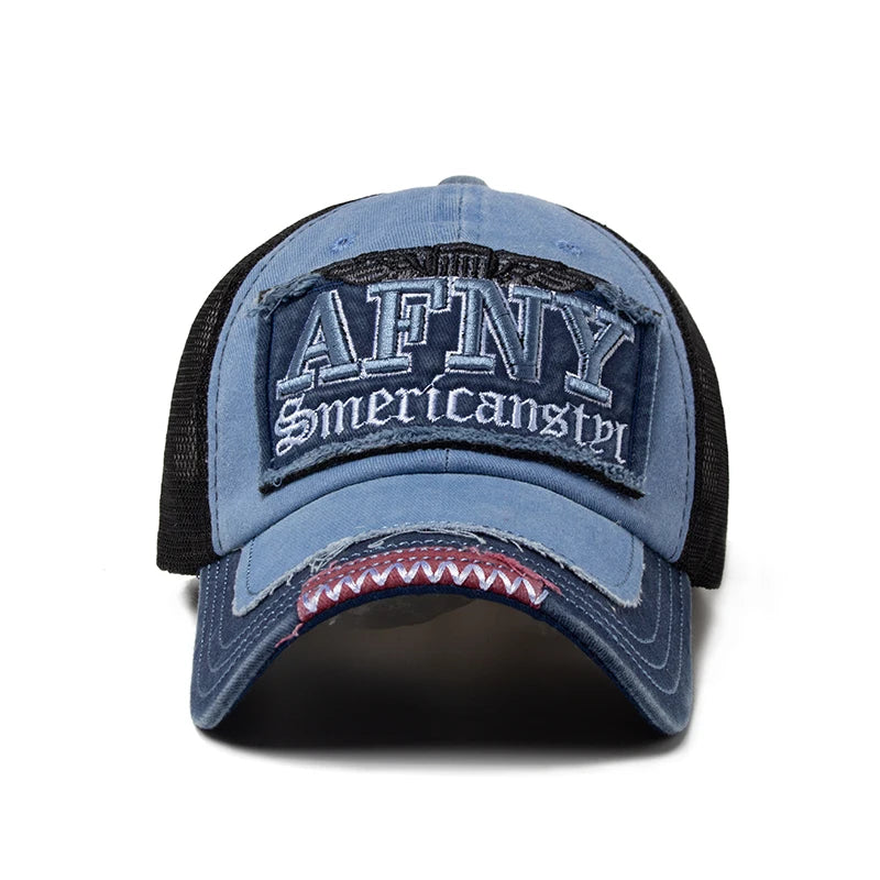 CNTANG Fashion Mesh Men's Baseball Cap