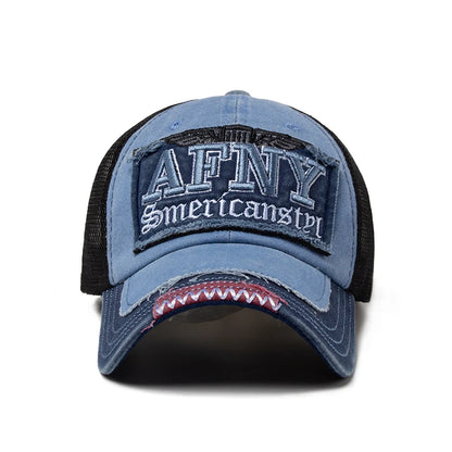 CNTANG Fashion Mesh Men's Baseball Cap