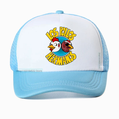 Los Pollos Hermanos Funny Breaking Bad Mesh Baseball Cap