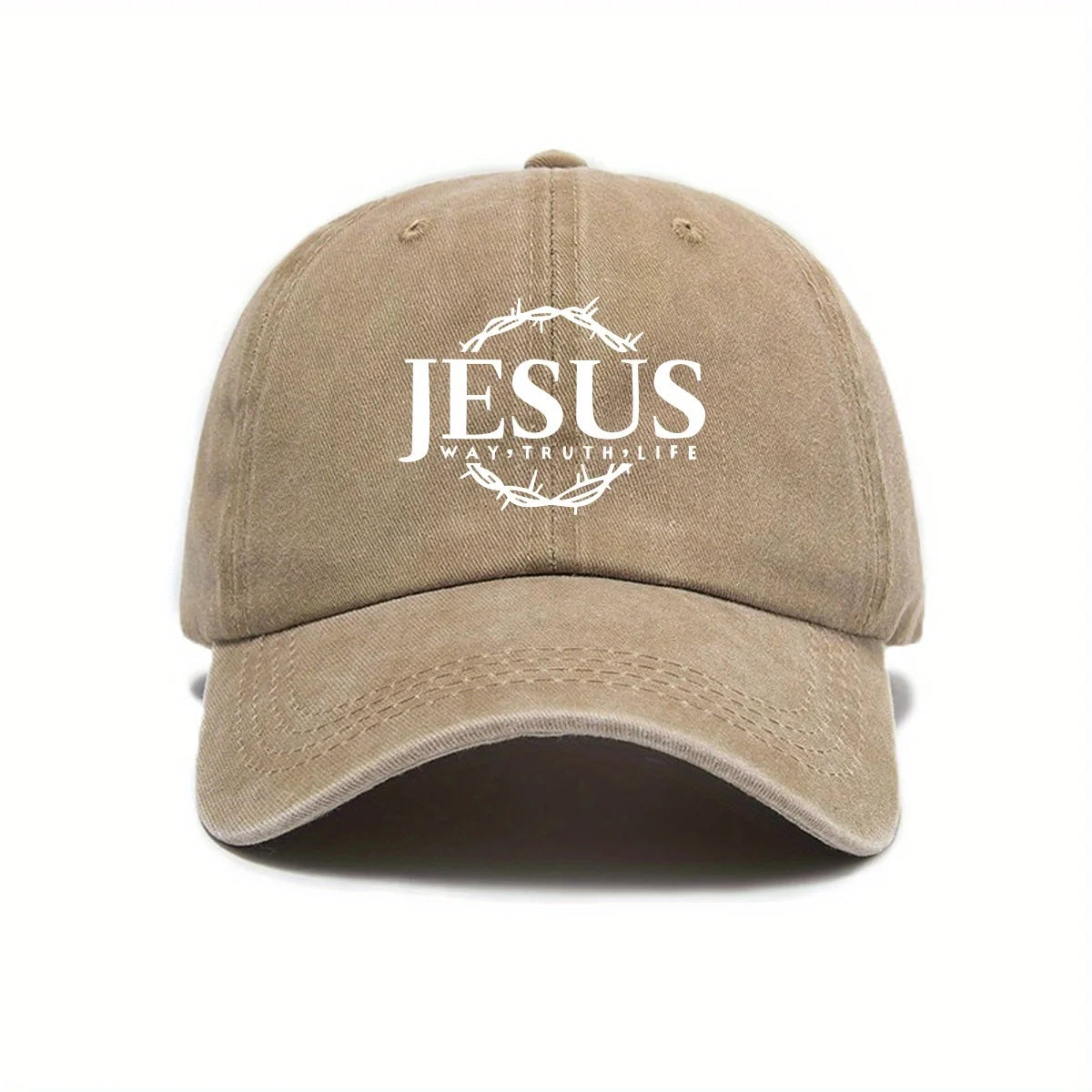 Baseball Caps For Men And Women, Jesus Wreath Design