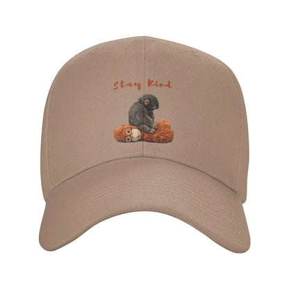 Monkey Punch Stay Kind Casual Baseball Cap